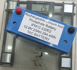 Paquet bleu de batterie de 12V LiFePO4 26650 23AH avec UL2054 de logement pour l'éclairage solaire
