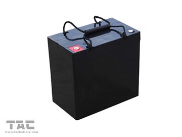 Batterie de voiture d'acide de plomb sèche noire de 12V 50AH AGM pour le vélo électrique ROHS et UL et le CE